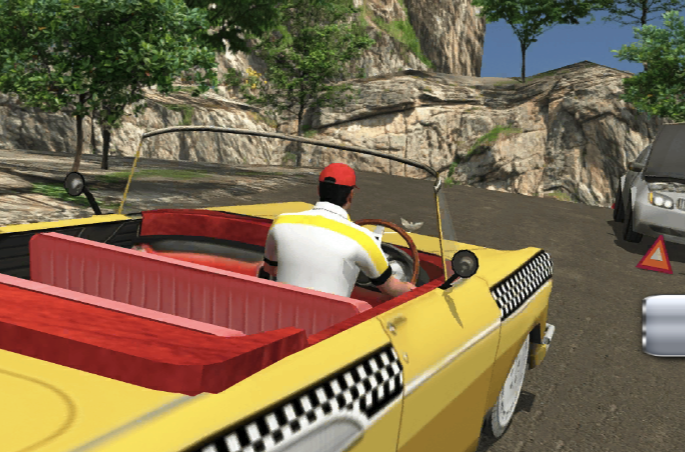 Crazy Taxi Simulator